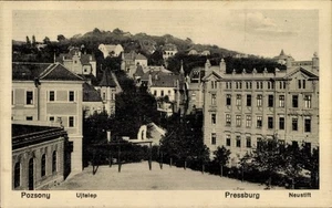 Ak Pressburg Bratislava Slowakei , Pozsony, Ujtelep, Stadtansicht,... - 11259567 - Bild 1 von 2