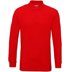 Gildan Herren Pique Polo-Hemd, langärmlig (BC3485) - Bild 1 von 3