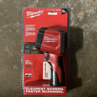 Pistola de temperatura láser infrarroja Milwaukee 2267-20E 10:1 termómetro Foto 1 de 2