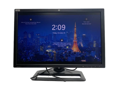 HP ZR2440w 24” IPS LED Monitor 1920x1200 Widescreen Full HD Display - Image 1 of 4