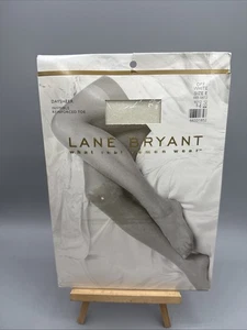 Lane Bryant Real Women Daysheer Invisible Toe- Off White Size E Pantyhose - Picture 1 of 2