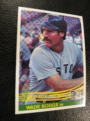 1984 DONRUSS SET, #151 Wade Boggs, Boston Red Sox, NRMT - Image 1 of 4