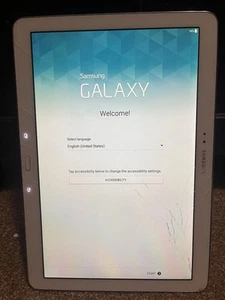Samsung Galaxy Note Pro 12.2, Wifi Only, 64GB, White, 12.2 in, SM-P900 for Parts - Picture 1 of 6