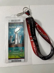 SUPER BOWL LI Full TICKET STUB PATRIOTS Largest Comeback BRADY MVP - 5. Februar 2017 - Bild 1 von 5
