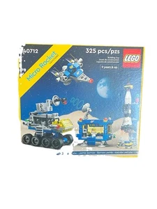 LEGO Space Micro Rocket Launchpad Edición Limitada Sellado 40712 GWP Caja Retirada Desgaste - Imagen 1 de 12