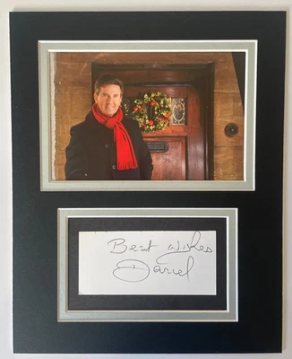 Daniel O'Donnell Signed Autograph 10x8 photo display Music Singer Ireland Xmas - Image 1 of 4
