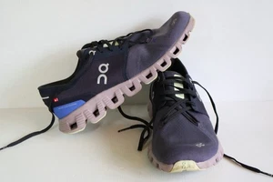 On Running Trainers Womens Size UK 8 Cloud X 3 Navy Blue Mesh Gym Swiss Shoes - Picture 1 of 12