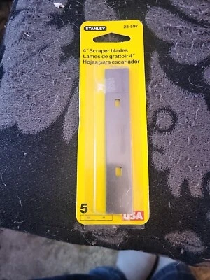 Hoja rascadora Stanley 28-597" 4" Foto 1 de 2