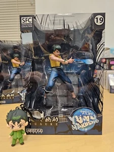 Yu Yu Hakusho: Ghost Files-Yusuke Super Collection Figurine and Figural Bag Clip - Picture 1 of 24
