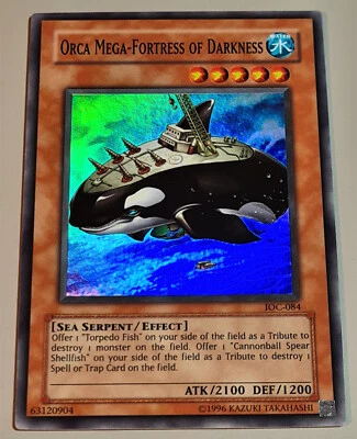 Orca Mega-Fortress of Darkness #IOC-084 Super Rare Invasion of Chaos N.Mint-Mint - Bild 1 von 3