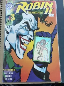 ROBIN II The JOKER'S WILD #1 (1991 DC Comics) John Byrne Hologram Cover BAGGED B - Picture 1 of 1