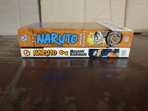 3 in 1 Naruto Volumes 7, 8 and 9 + Mo Masashi Kishimoto 2x Naruto Manga ENGLISH - Picture 1 of 11