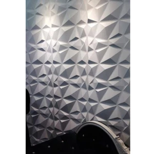 Easy Peel & Stick Durable Plastic 3D Wall Panel-SPARKLE. 12 Panels/32sf - Picture 1 of 7