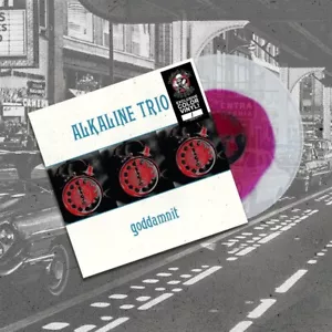 Alkaline Trio "Goddamnit" LP Clear/Purple Vinyl - Picture 1 of 1