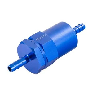 JJC 30 Micron Aluminium Fuel Filter - 3/8'' (10mm) Push-On Inlet / Outlet - Picture 1 of 1