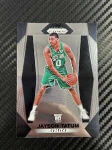 2017-18 Panini Prizm Jason Tatum Base Rookie RC #16 Celtics 3
