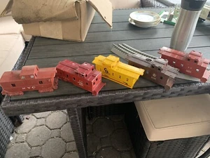 Lionel Caboose Shells 4 & Marx NYC Caboose All For Grave Yard Scene Train Wreck - Picture 1 of 12