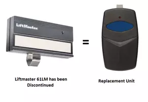 Liftmaster 61LM 2-Pack 1-Button Dip Switch Remote Control - Picture 1 of 1