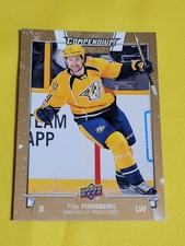 2017-18 Upper Deck Compendium Filip Forsberg GOLD Parallel #148 ePack In Hand!