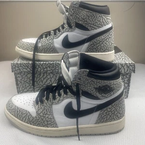 Nike Air Jordan 1 Retro High Og White Cement 2023 Size 12 (Watch The Video) - Picture 1 of 17