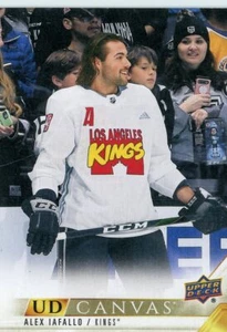 2022-23 Upper Deck #C39 Alex Iafallo UD Canvas Los Angeles Kings - Picture 1 of 1