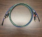 6 Ft JMB CABLE CO Audiophile Turntable Phono RCA Cables w/Ground Low Capacitance