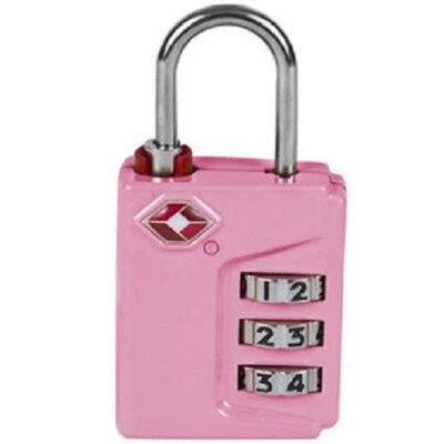 Cerradura de equipaje aceptada Travelon TSA, rosa o negro Foto 1 de 2
