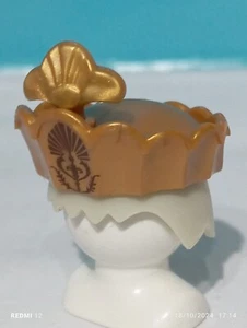 PLAYMOBIL CORONA DORADA REY PRINCIPE REYES PRINCESA DIOSA DIOS REINO CASTILLO - Imagen 1 de 1