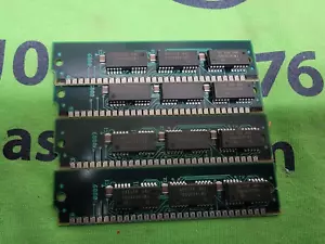 4MB (4 x 1MB) 30 Pin Simms 70ns (3 chip) - Matched Sets - Total of 4 - 4MB - Picture 1 of 1