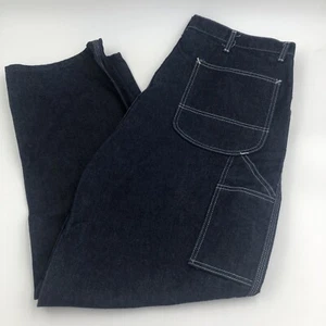 Vintage Herren Roebucks Carpenter Hose Blau Jeans 40 x 30 - Bild 1 von 10
