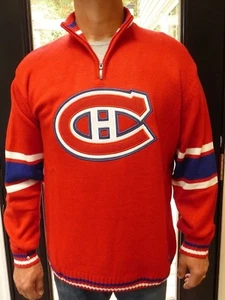 ILANCO Liga Nacional de Hockey Red Montreal Canadiens NHL Suéter #2 NUEVO Sz. XL - Imagen 1 de 7