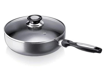Pro Induc Large Capacity Pan Aluminium Anthracite 24cm - Image 1 of 4
