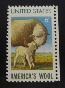 USA 1971 America's Wool - Introduction of Sheep (MNH) - Picture 1 of 1