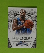 2013-14 Panini Crusade #93 Arron Afflalo 06/25 SP Orlando Magic Serial Numbered 