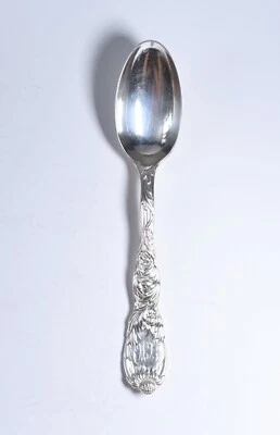 Tiffany and Co. Chrysanthemum (Sterling 1880) Silver Soup Spoon 8.5" - Image 1 of 4