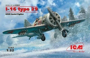 1/32 WW2 Fighter: Polikarpov I-16 Type 29 [USSR] #32003 : ICM - Picture 1 of 5