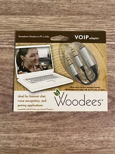Woodees VOIPAD35 VOIP Adapter Smartphone Headset auf PC oder MAC - Neu - Bild 1 von 2