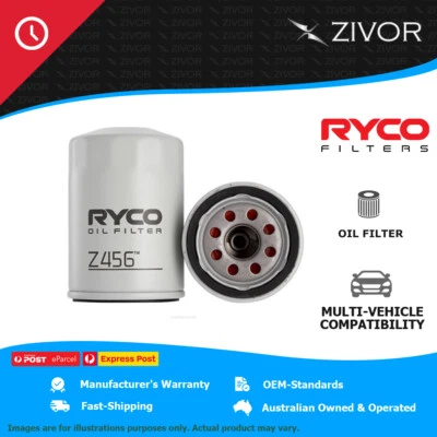 New RYCO Oil Filter Spin On For MITSUBISHI TRITON MR 2.4L 4N15 Z456 - image 1 of 4