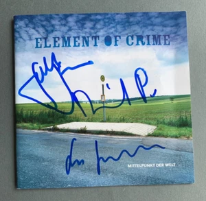 ELEMENT OF CRIME In-Person Signed Autographed CD Booklet Autograph - Picture 1 of 2
