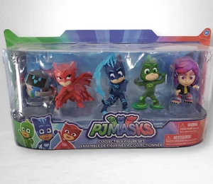 PJ Masks Figure Set 5 Collectable Figures PJ Robot, Gekko, Catboy, Owlette, Rip - Picture 1 of 7