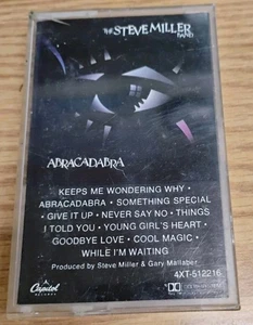 THE STEVE MILLER BAND-ABRACADABRA CASSETTE TAPE - Imagen 1 de 6