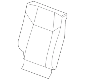 Genuine GM Seat Back Cover 25952993 - Picture 1 of 2