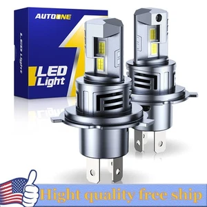 COMBO H4 9003 LED Headlight Kit Bulb DUAL Hi Low Beam White 30000LM 20S SERIES - Picture 1 of 8