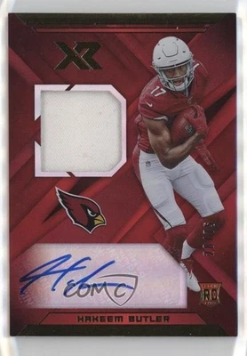 2019 Panini XR Rookie Swatch Auto Red /75 Hakeem Butler #RSA-26 Auto RC - Image 1 of 2