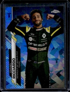 2020 Topps Chrome Sapphire F1 Daniel Ricciardo #9 - Picture 1 of 2