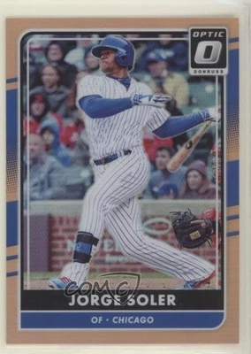 2016 Panini Donruss Optic Orange /199 Jorge Soler #98 - Image 1 of 2