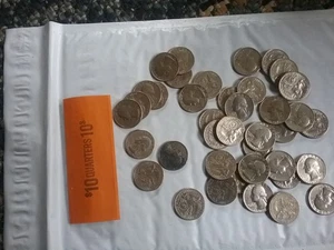 1 FULL ROLL coins Bicentennial Washington Quarters 1776 -1976 with errors - Picture 1 of 6