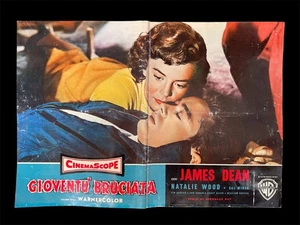 CINEMA fotobusta poster GIOVENTU' BRUCIATA James Dean Rebel Without a Cause - Picture 1 of 1
