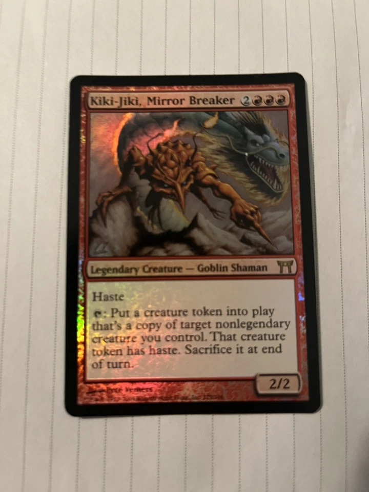 MTG Kiki-Jiki, Mirror Breaker Champions of Kamigawa Foil NM Condition Magic - Image 1 of 2