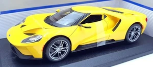 Maisto 1/18 Scale Diecast 31384 - 2017 Ford GT - Yellow - Picture 1 of 5